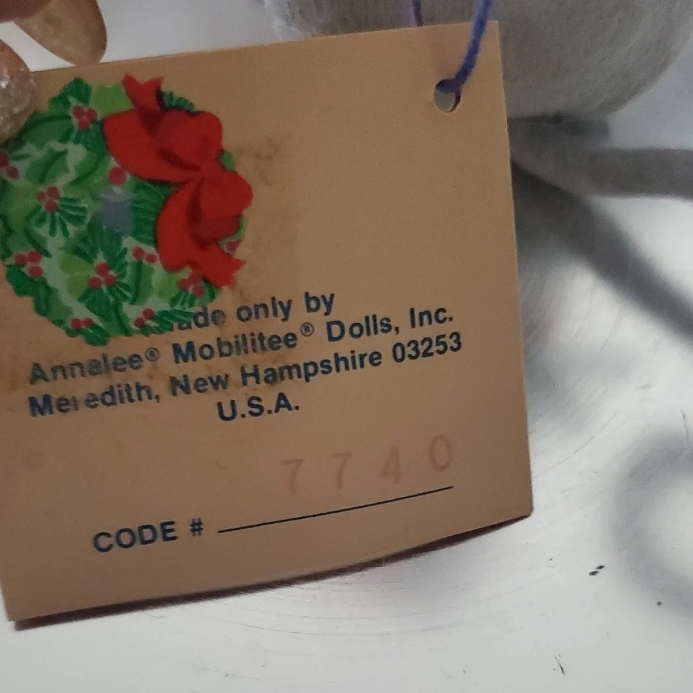Annalee Festive Mouse with Red and Green Accents